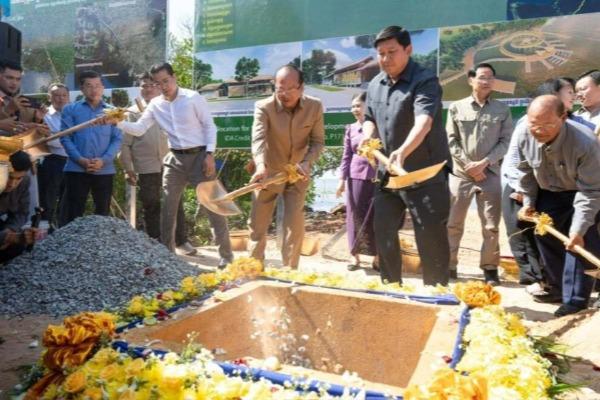 柬埔寨副总理出席动工仪式 推进渔旅融合赋能增收