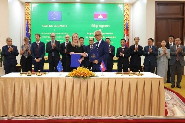 欧盟援助柬埔寨7900万欧元，助推能源和农业发展
