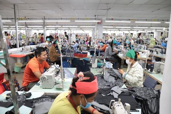 2025年1至5月柬埔寨服装鞋类出口额同比增长25%
