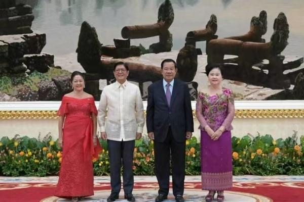 洪森亲王主持国宴，盛情款待来访菲律宾总统