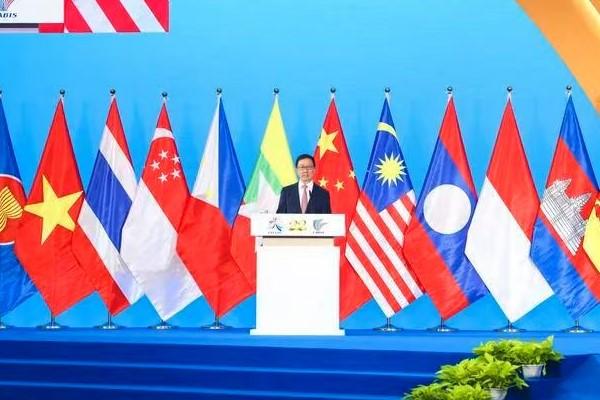 韩正于南宁出席第 22 届中国－东盟博览会开幕式并发表致辞