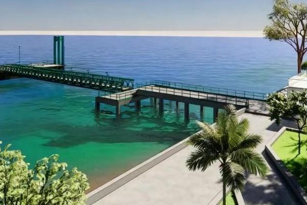 磅湛省浮式旅游港口项目即将动工