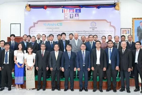 日政府援建金边普农波乐滤水厂扩建