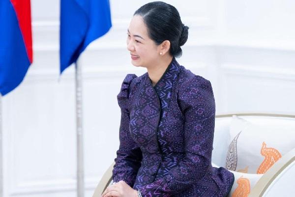 商务部长会见道达尔高层