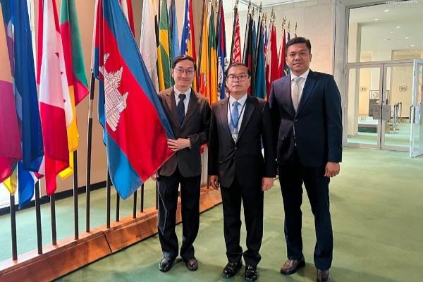 育文纳赴纽约参加联合国 CEPA 会议